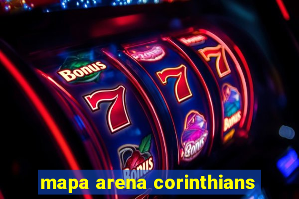 mapa arena corinthians